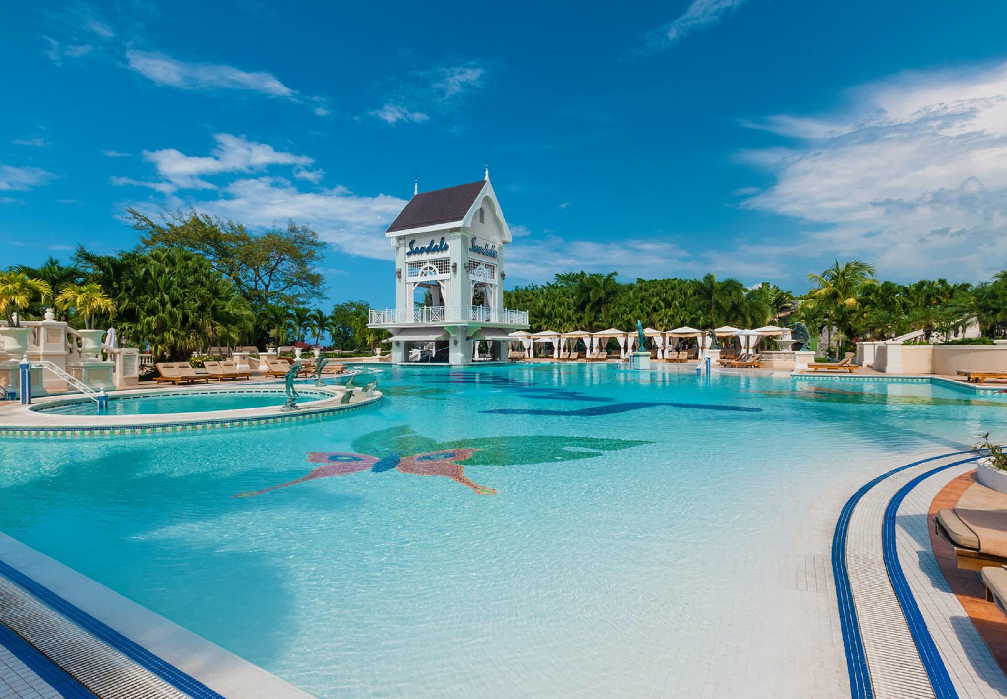 Sandals Ochi Beach Resort All Inclusive (Adults Only) オーチョ・リオス エクステリア 写真